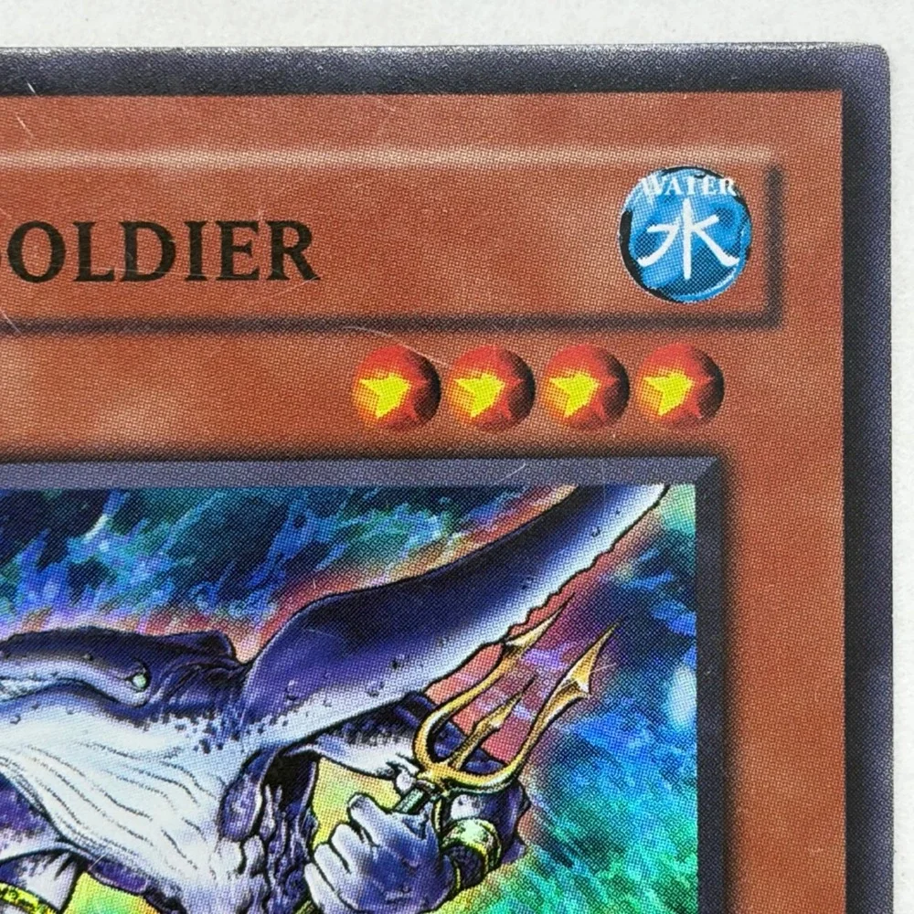 YuGiOh Abyss Soldier CMC-EN001 Super Rare Championship Series 2004 Card